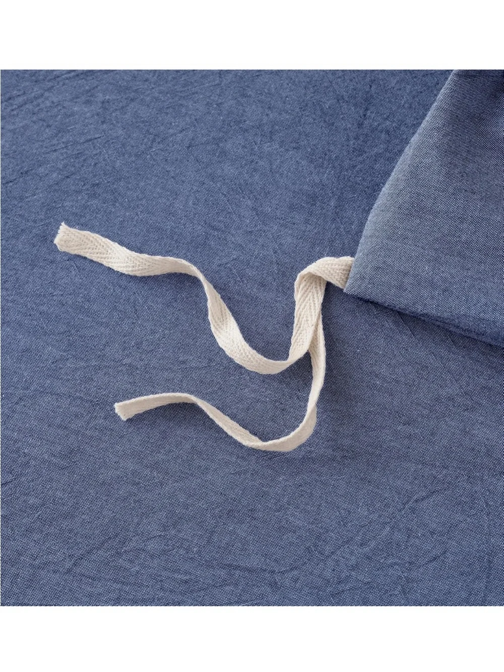 NEW Twin Washed Cotton Zippered Duvet Cover Set, 2-Piece, Relaxed Linen Feel.